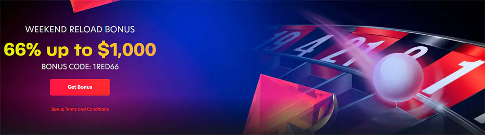 1Red Casino Promos 1Red Casino promotions