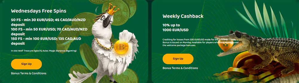 Other casino bonuses 50 Crowns