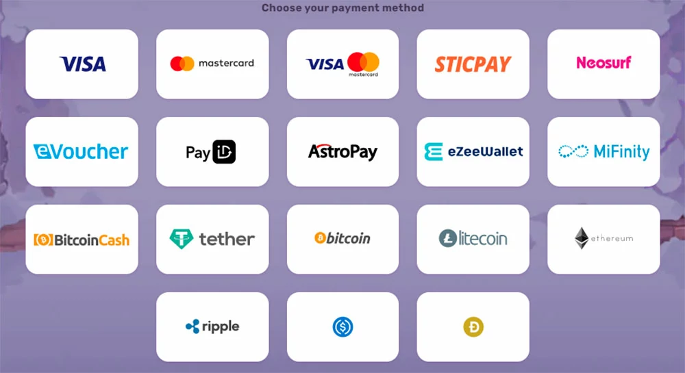 Casino 5Gringos Payment Methods Payment Methods in 5Gringos Casino