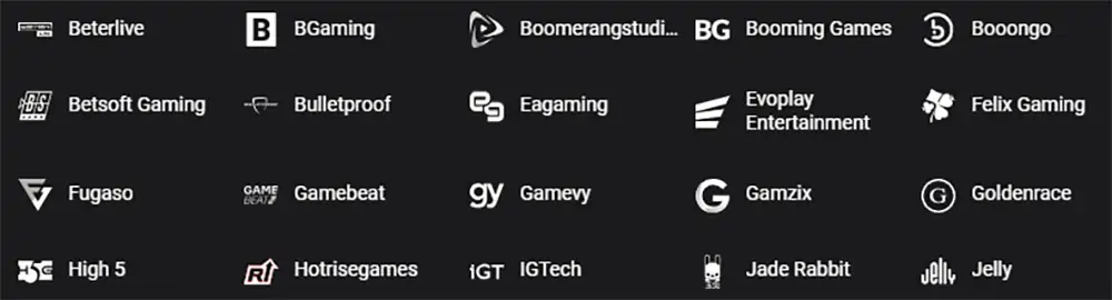 Betibet Casino Game Developers