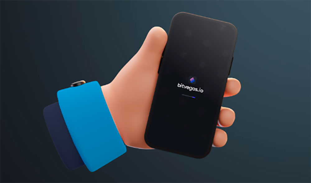 Mobile App at Bitvegas.io Casino Bitvegas.io Casino mobile app