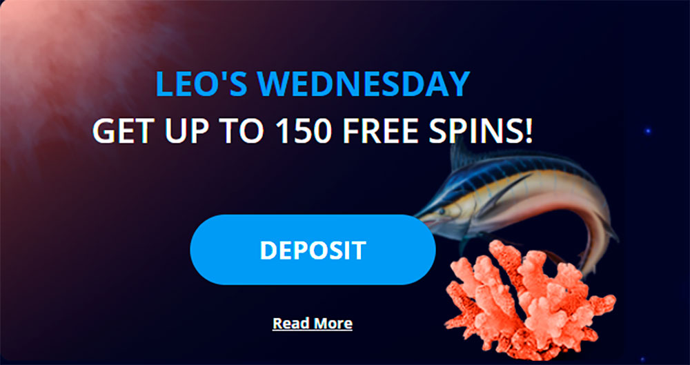 Blue Leo Casino FS Casino Blue Leo free spins