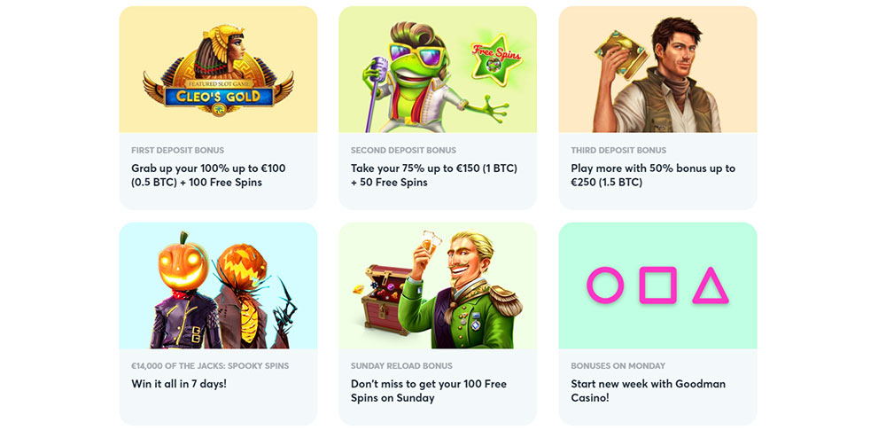 Casino Goodman Bonus Goodman Casino Bonuses