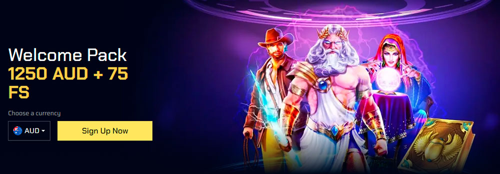 JustBit Casino Welcome Bonus Welcome bonus at JustBit Casino