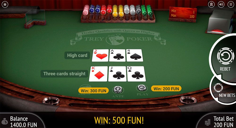 Poker in Neon54 casino Neon54 Poker