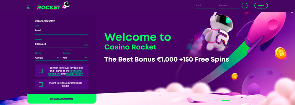 Online Casino Rocket Online Casino Rocket