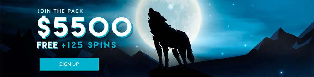 Wolf Winner Casino Welcome Bonus Welcome bonus Wolf Winner casino