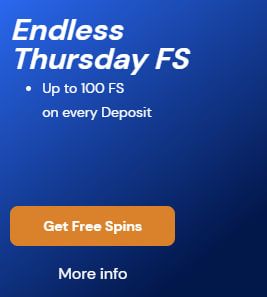 Free spins on Thursdays Slotozen Slotozen Free spins on Thursdays